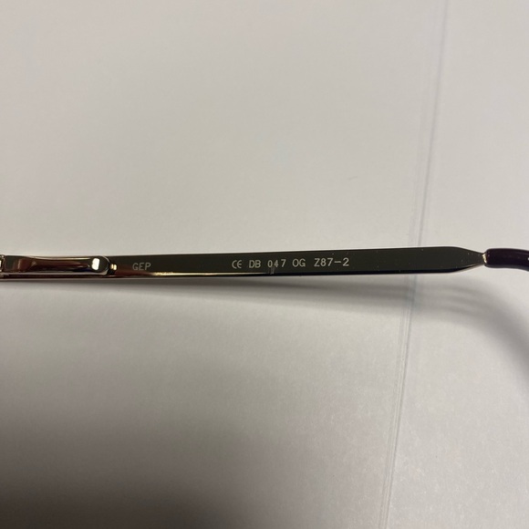 On guard frame glasses gold plated - Picture 6 of 9